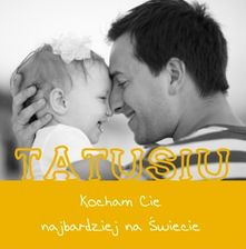 Sweetprint Kartka HAPPY z okazji  Dnia Taty