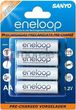 Sanyo ENELOOP AKUMULATOR R6 AA) 2000mAh 4SzT/BLISTER (HR-3UTGA-4BP EL PP)