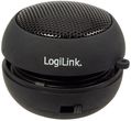 LogiLink Przenośny głośnik Mp3 'Hamburger' - czarny (SP0010)