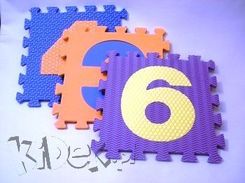 Cyfry- Układanka puzzlopianka Puzzle 10el 