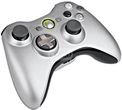 Kontroler Bezprzewodowy do Xbox 360 Silver + Charge Kit