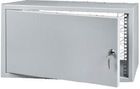 Eurobox szafa wisząca 6U głębokość 350mm, drzwi metal (5-19/06U-350/W110/LC)