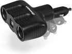 Whitenergy WE Rozdzielacz gniazda zapalniczki 2 gniazda, 2 x USB 10A 12/24V DC (6764)
