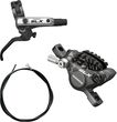 Hydrauliczny hamulec tarczowy SLX BL-M666 2012, SHIMANO, przedni / do tarczy 160 mm / przewód 1000 mm / bez tarczy, kolor czarno-srebrny