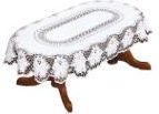 Haft obrus żakardowy 140x220cm 202651 biały 