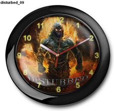DISTURBED - ZEGAR ŚCIENNY