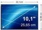 WHITENERGY matryca LCD, podś. LED, 10.1'', 1366x768, 40pin, matt (5196)