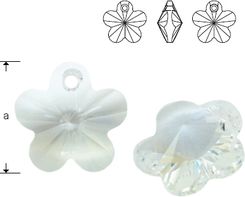 Flower 12 mm Crystal