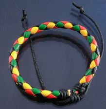 Bransoletka rzemień rasta 6mm