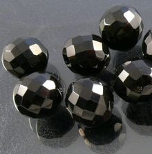Czeskie szkło Kule Fasetowane 14mm