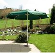 Zielony aluminiowy parasol ogrodowy 3m z korbka 30040005 Zielony aluminiowy parasol ogrodowy 3m z korbka 30040005