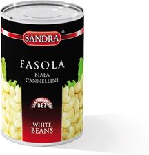Sandra Fasola biała Cannellini puszka 425ml