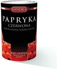 Sandra Papryka czerwona – paski puszka 4250ml