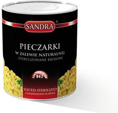 Sandra Pieczarki w zalewie naturalnej puszka 