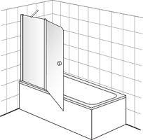 Villeroy&Boch Parawan nawannowy, 2-częściowe DW6040LOG171V-61