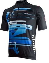 Stoor Koszulka rowerowa Stripes (zielona)