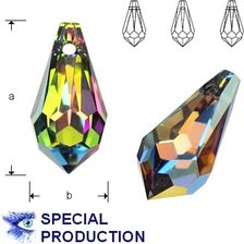6000 - Drop 22x11 mm Vitrail Medium