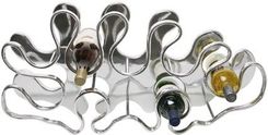 Kare Design Stojak Na Wino Fala Alu 69089