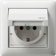 Gira SCHUKO KD ramka poj. IP44 Standard 55 biały (115703)