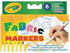 Crayola Markery Do Tkanin