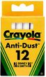 Crayola Kreda Niepyląca Biała 12 Szt.