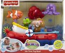 Fisher Price zabawki do wanny ZWIERZĘTA M3196