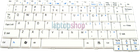 Klawiatura ACER One A110 A150 D150 D250 P531 531H - BIAŁA