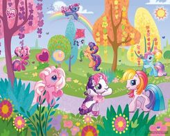 Tapeta 3D Walltastic - My Little Pony