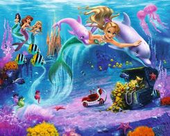 Tapeta 3D Walltastic - Syrenki