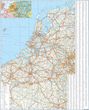 Mapa ścienna Beneluksu Drogowa magnetyczna 1:400tys. 100x140 cm Mapa ścienna Beneluksu Drogowa magnetyczna 1:400tys. 100x140 cm