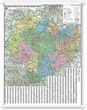 Mapa ścienna Województwa Świętokrzyskiego magnetyczna 1:170 tys. 100x120 cm Mapa ścienna Województwa Świętokrzyskiego magnetyczna 1:170 tys. 100x120 cm