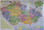 Czechy. Mapa ścienna Czech administracyjna 1:440 tys. 140x100cm Czechy. Mapa ścienna Czech administracyjna 1:440 tys. 140x100cm