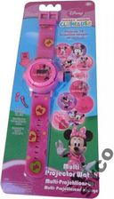 ZEGAREK Z PROJEKTOREM MYSZKA MINNIE Disney