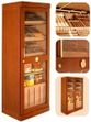 Adorini Humidor Cabinet Roma Mahogany na 
