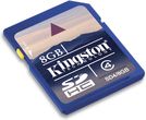 Kingston 8GB SDHC Class 4 Card (SD4/8GBER)