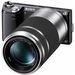 Sony NEX-5NYB czarny + 18-55 + 55-210 (NEX5NYB.CEE4)