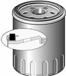PURFLUX Filtr oleju PEUGEOT PX LS923 PURFLUX Filtr oleju PEUGEOT PX LS923