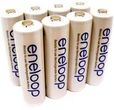Sanyo Eneloop AAB8 Glitter NI-MH1,2V Akumulatory, 2500mAh x8 (133626)