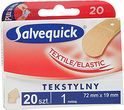 SALVEQUICK PLASTRY TEXTILE/ELASTIC X 20 SzT (19X72 MM)