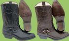 Gabut Kowbojki Western Skóra Roz 38-46
