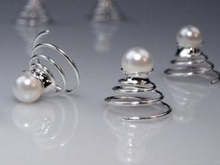 Spinka do włosów i swetrów - sprężynka z (12 