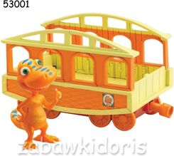 Dinopociąg Figurki Dinozaury Z Wagonikiem - 