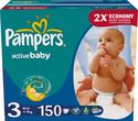 Pampers Active Baby 3 Midi - 150 Szt.