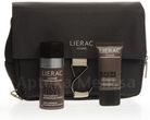 LIERAC HOMME ANTI RIDES krem ujędrniająco regenerujący dla mężczyzn 50 ml + : Balsam po goleniu 20 ml + kosmetyczka podróżna
