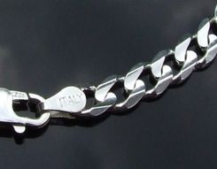 Manabri 5,7mm Włoska Bransoleta PANCERKA 