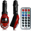 Global Technology KLT TRANSMITER FM 15 WITH ID TRACK CZERWONY