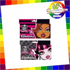Kredki Bambino 24 Kolory Monster High