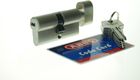 Abus Wkładka bębenkowa ABUS KD10 40/50 nikiel perłowy z gałką WK-AB-124