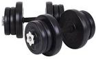 Hop-Sport Hantle Bitumiczne zestaw 2 X 11,5 Kg Hop-Sport Hantle Bitumiczne zestaw 2 X 11,5 Kg