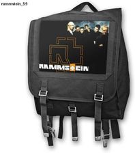 Plecak  kostka czarny Rammstein 59
